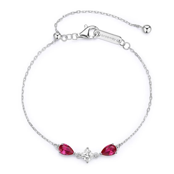 Pulsera Brosway Mujer FANCY - PASSION RUBY in Plata FPR114 - FPR114
